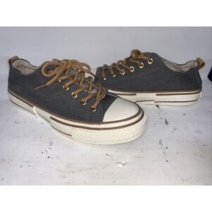 Very G Womens Driana Denim Round Toe Oxfords Shoes 9 Medium